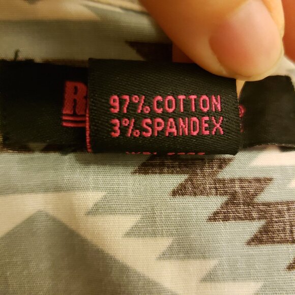 Rock & Roll Aztec Western Long Sleeve Button Down Shirt - Picture 7 of 7